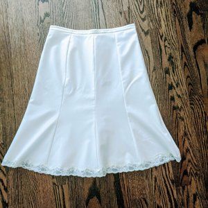The Limited Creme A-Line Skirt 2